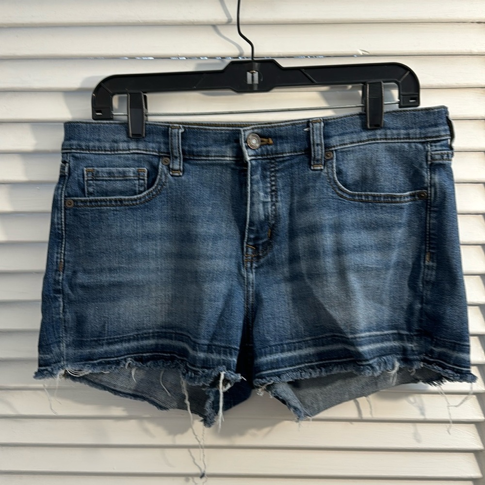 Banana Republic Premium Denim Cut-off Shorts - Size 6